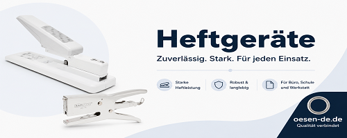 Heftgeräte und Zubehör für Büro, Papier und Dokumente