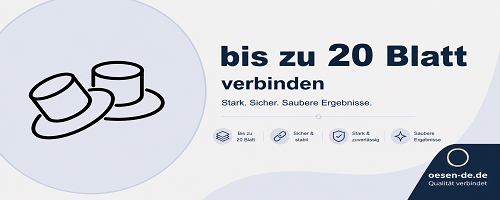 Ösen für Dokumente bis 20 Blatt