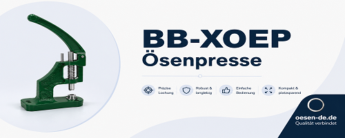 Ösen passend für Ösenpresse BB-XOEP