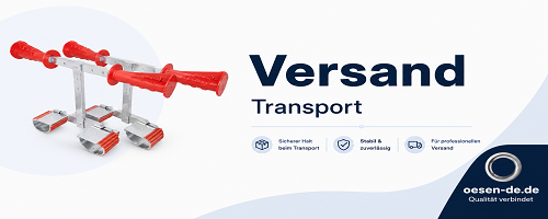 Werkzeuge und Hilfsmittel für Versand, Transport und Verpackung