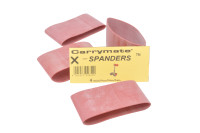 CARRYMATE® 5 Ersatzbelege X-Spanders - Pack. zu 4 Stk.