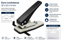 Euro-Lochstanze 32x6,5x9mm