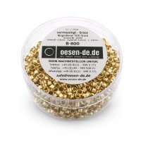 Ösen B-800 Bates vermessingt 2–15 Blatt 500...