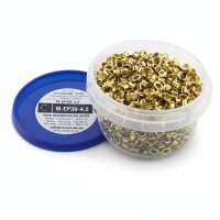 Ösen MEP30–4,2 mm vermessingt 1000 Stück...