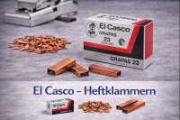 El Casco Heftklammern Nr. 23/6 1000 Stück –...