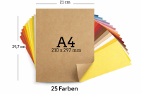 Deckblatt – Rückenkarton 25 verschiedene...