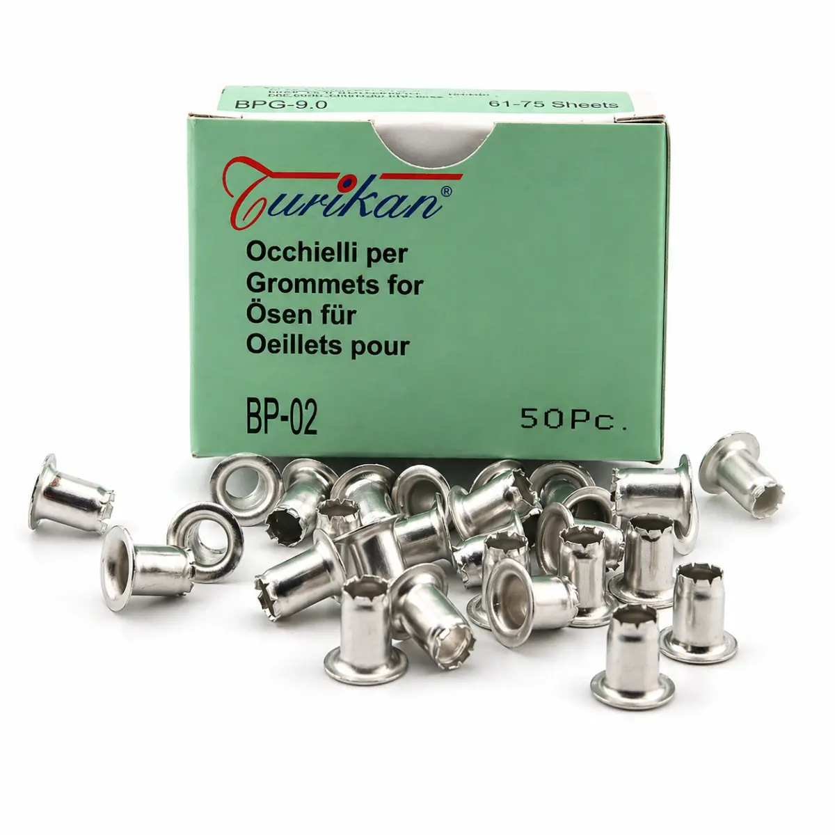 Ösen ALU-9-XL BPG-9,0 für Turikan BP-02