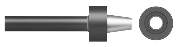 Paffrath Einschlagwerkzeug – Einschlagstempel – Ø 10 mm für Double-Öse (Öse mit Scheibe)