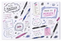 Notizbuch A5 kariert 80 Blatt 80 g/m² – Eigentlich hatte ich heute viel vor – weitere Produktansicht