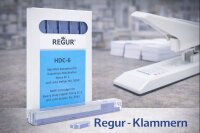 Regur® Heftklammern Nachfüllkassetten HDC 6 Blau...