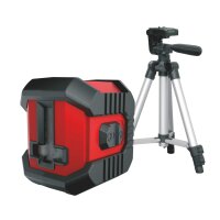 CONDTROL QB Set Kreuzlinienlaser rot mit Stativ