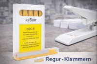 Regur® Heftklammern Nachfüllkassetten HDC 8 Gelb...