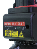 INFINITER CL5-G Kreuzlinienlaser rot