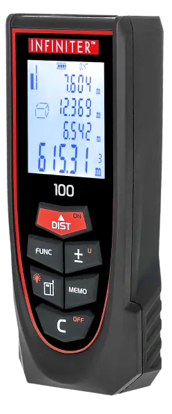 INFINITER 100 Laser-Entfernungsmesser 100 m