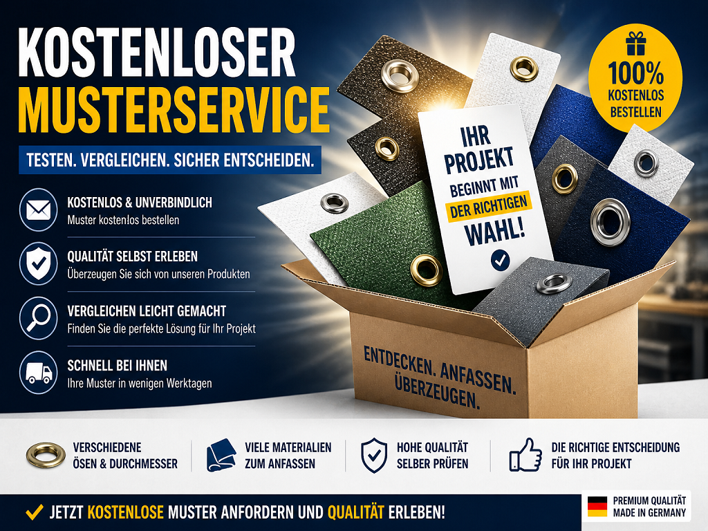 Kostenloser Musterservice