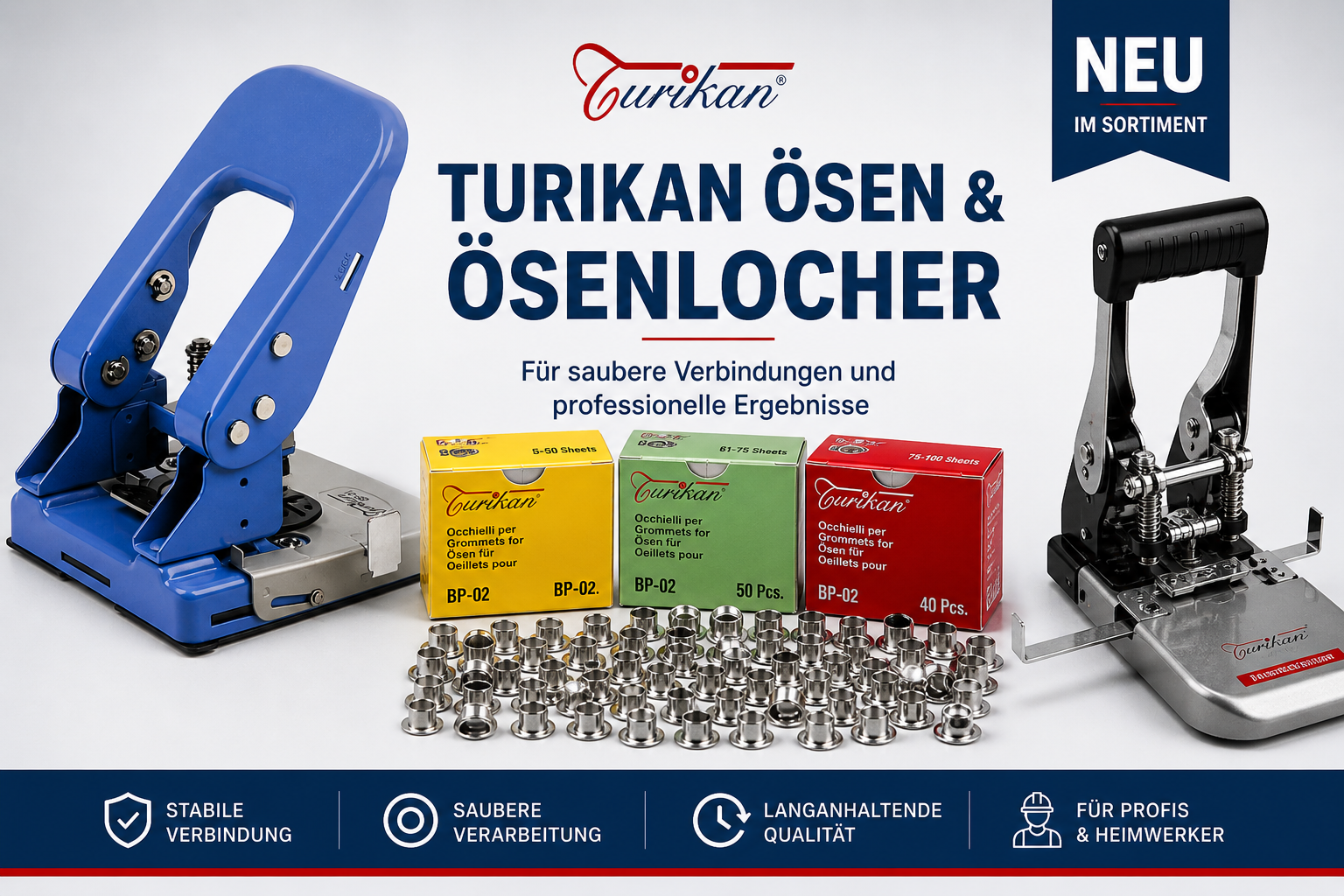 Turikan BP-01 Ösenlocher